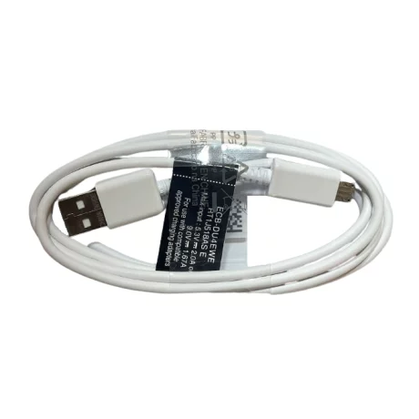 Samsung Cablu Date Si Incarcare Micro-USB Alb 1.5 M ECB-DU4EWE (Compatibil)