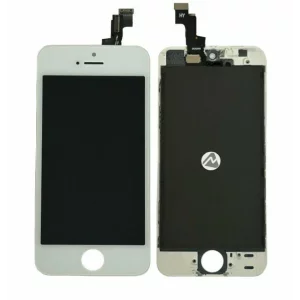 Ecran Compatibil pentru iPhone SE Alb