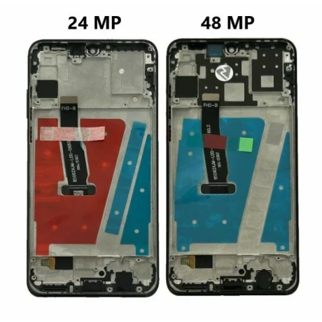Ecran Huawei P30 Lite Negru CU RAMA 24 MP (Compatibil)