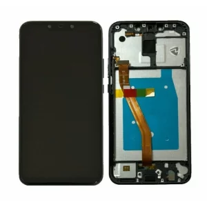 Ecran Mate 20 Lite Negru CU RAMA (Compatibil)