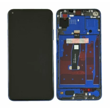 Ecran Nova 5T/ Honor 20 Albastru CU RAMA (Compatibil)