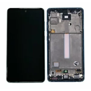 Ecran Samsung A525 4G / A526B 5G Galaxy A52 2021 Albastru Fara Baterie (Service Pack)