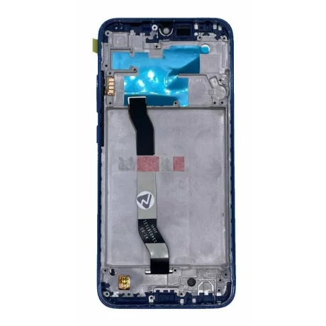 Ecran Compatibil pentru Xiaomi Redmi Note 8 2019 / 2021 Albastru CU RAMA