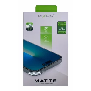 Folie Sticla Mata Rixus iPhone 15 Pro Max