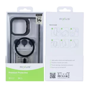 Husa iPhone 14 Pro Rixus Magsafe Neagra