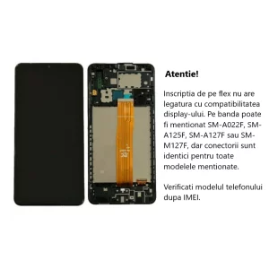 Ecran Compatibil pentru Samsung A022 Galaxy A02 2021 CU RAMA