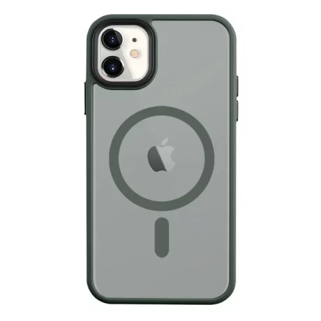 Husa iPhone 11 Tactical MagForce Hyperstealth Verde Inchis