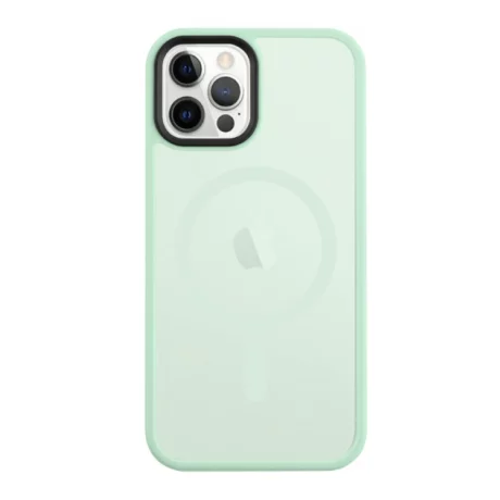 Husa iPhone 12/ 12 Pro Tactical MagForce Hyperstealth Verde Deschis