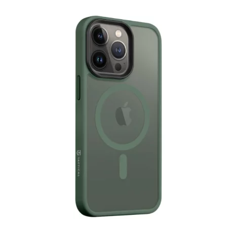 Husa iPhone 13 Pro Tactical MagForce Hyperstealth Verde Inchis
