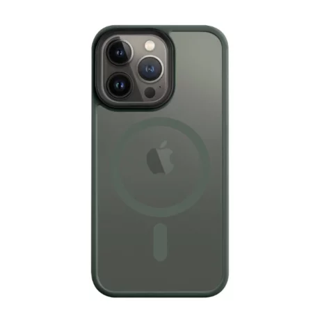 Husa iPhone 13 Pro Tactical MagForce Hyperstealth Verde Inchis