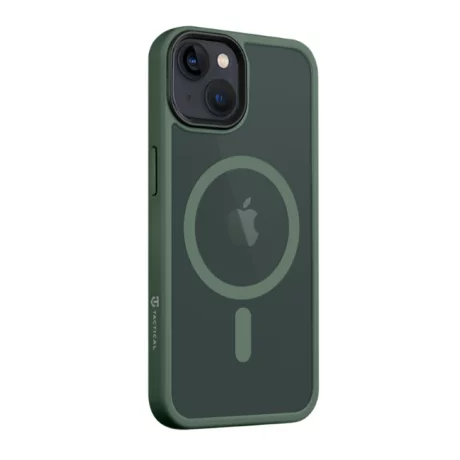 Husa iPhone 13 Tactical MagForce Hyperstealth Verde Inchis