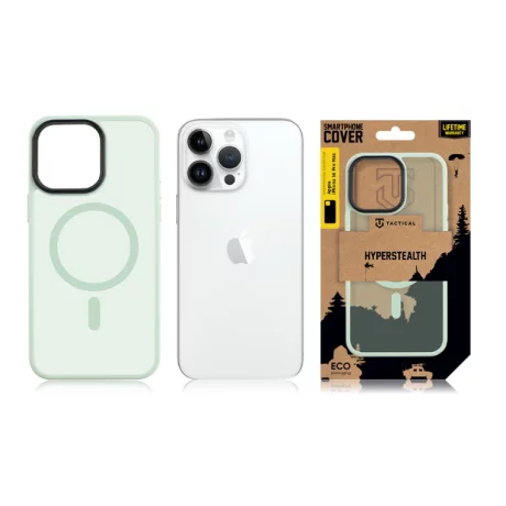 Husa iPhone 14 Pro Max Tactical MagForce Hyperstealth Verde Deschis