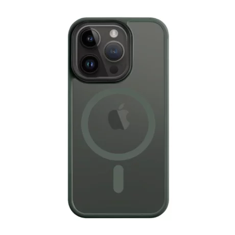 Husa iPhone 14 Pro Tactical MagForce Hyperstealth Verde Inchis