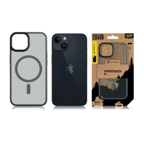 Husa iPhone 14 Tactical MagForce Hyperstealth Verde Inchis