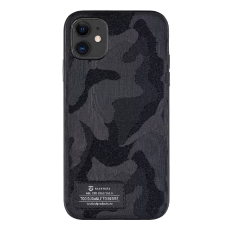 Husa iPhone 11 Tactical Camo Troop Negru