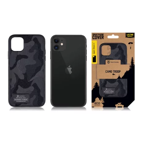 Husa iPhone 11 Tactical Camo Troop Negru