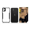 Husa iPhone 11 Tactical Quantum Stealth Transparent/ Negru