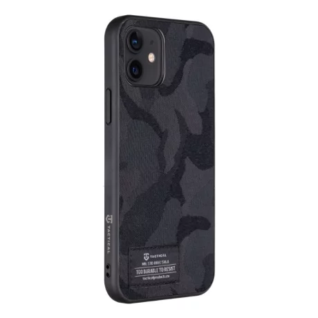 Husa iPhone 12/ 12 Pro Tactical Camo Troop Negru