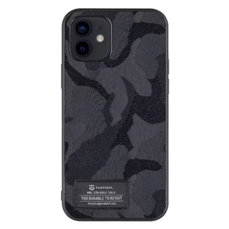 Husa iPhone 12/ 12 Pro Tactical Camo Troop Negru