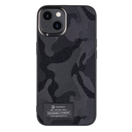 Husa iPhone 13 Tactical Camo Troop Negru