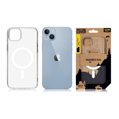 Husa iPhone 14 Plus Tactical MagForce Transparent