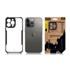 Husa iPhone 14 Pro Max Tactical Quantum Stealth Transparent/ Negru