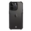 Husa iPhone 14 Pro Tactical Quantum Stealth Transparent/ Negru