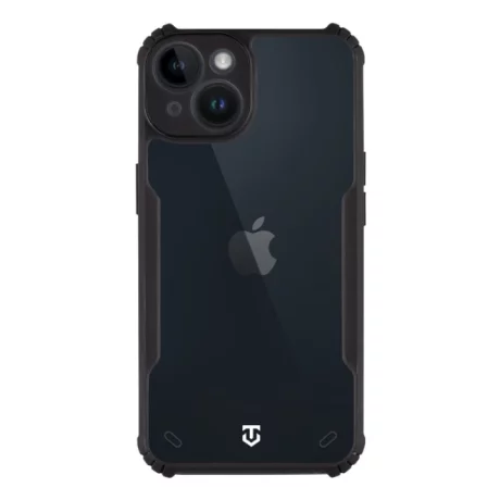 Husa iPhone 14 Tactical Quantum Stealth Transparent/ Negru