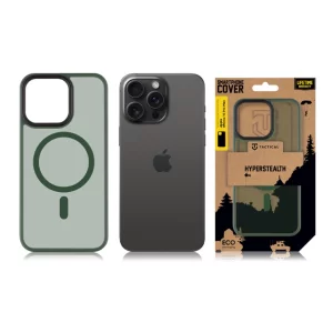 Husa iPhone 15 Pro Max Tactical MagForce Hyperstealth Verde Inchis