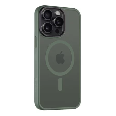 Husa iPhone 15 Pro Max Tactical MagForce Hyperstealth Verde Inchis