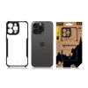 Husa iPhone 15 Pro Max Tactical Quantum Stealth Transparent/ Negru