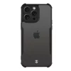 Husa iPhone 15 Pro Max Tactical Quantum Stealth Transparent/ Negru