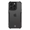 Husa iPhone 15 Pro Tactical Quantum Stealth Transparent/ Negru