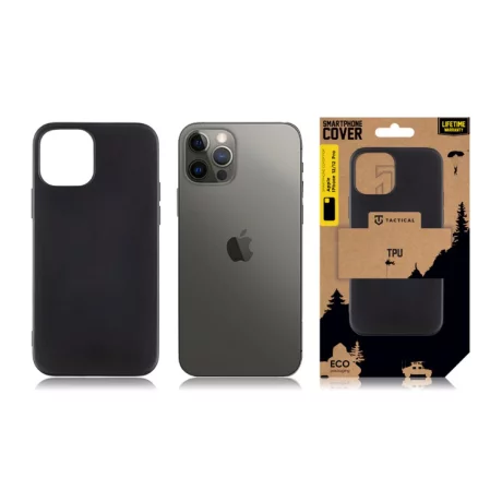 Husa iPhone 12/ 12 Pro Tactical TPU Negru