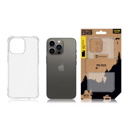 Husa iPhone 13 Pro Tactical TPU Plyo Transparent