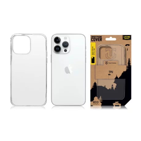 Husa iPhone 14 Pro Max Tactical TPU Transparent