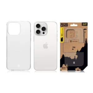 Husa iPhone 15 Pro Max Tactical TPU Transparent