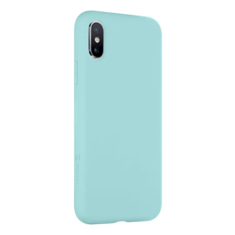 Husa iPhone X/ XS Tactical Velvet Smoothie Turcoaz