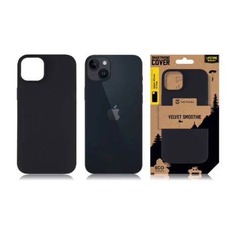 Husa iPhone 14 Plus Tactical Velvet Smoothie Negru