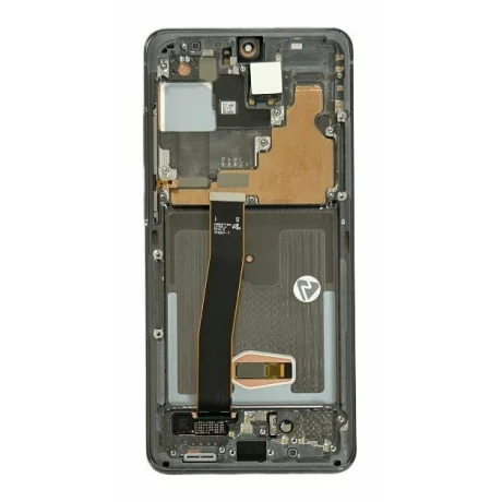 Ecran Samsung G988 Galaxy S20 Ultra 5G Cosmic Grey Fara Camera Frontala (Service Pack)