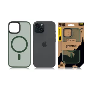 Husa iPhone 15 Tactical MagForce Hyperstealth Verde Inchis