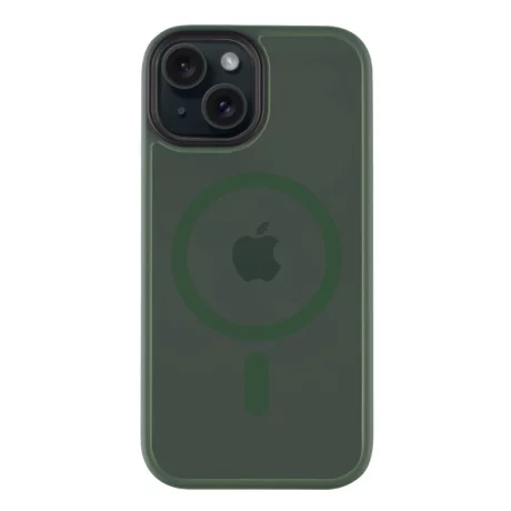 Husa iPhone 15 Tactical MagForce Hyperstealth Verde Inchis