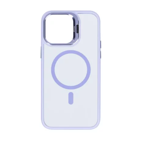 Husa iPhone 12 Pro Max Rixus Magsafe Violet Deschis