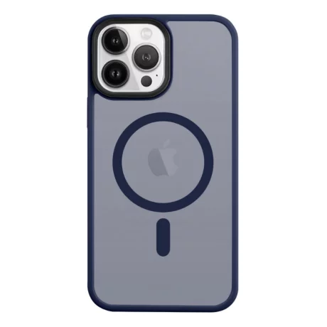 Husa iPhone 13 Pro Max Tactical MagForce Hyperstealth Albastru Inchis