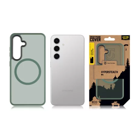 Husa Samsung S921 Galaxy S24 Tactical MagForce Hyperstealth Verde Inchis