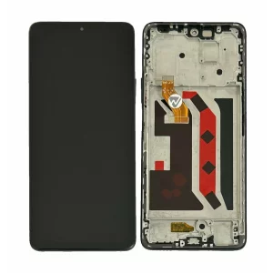 Ecran Compatibil pentru Honor X9 / Honor Magic4 Lite 5G Midnight Black (Negru) CU RAMA