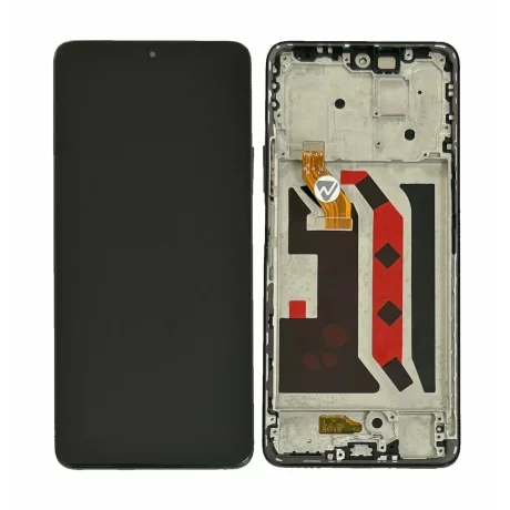 Ecran Compatibil pentru Honor X9 / Honor Magic4 Lite 5G Midnight Black (Negru) CU RAMA