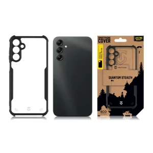 Husa Samsung A155/ A156 Galaxy A15 4G/ 5G Tactical Quantum Stealth Transparent/ Negru