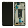Ecran Compatibil pentru Xiaomi 11T 5G / 11T Pro 5G Argintiu CU RAMA