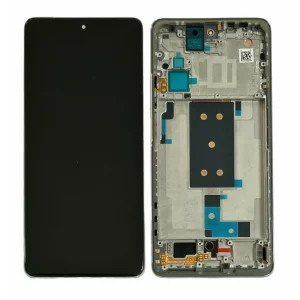 Ecran Compatibil pentru Xiaomi 11T 5G / 11T Pro 5G Argintiu CU RAMA